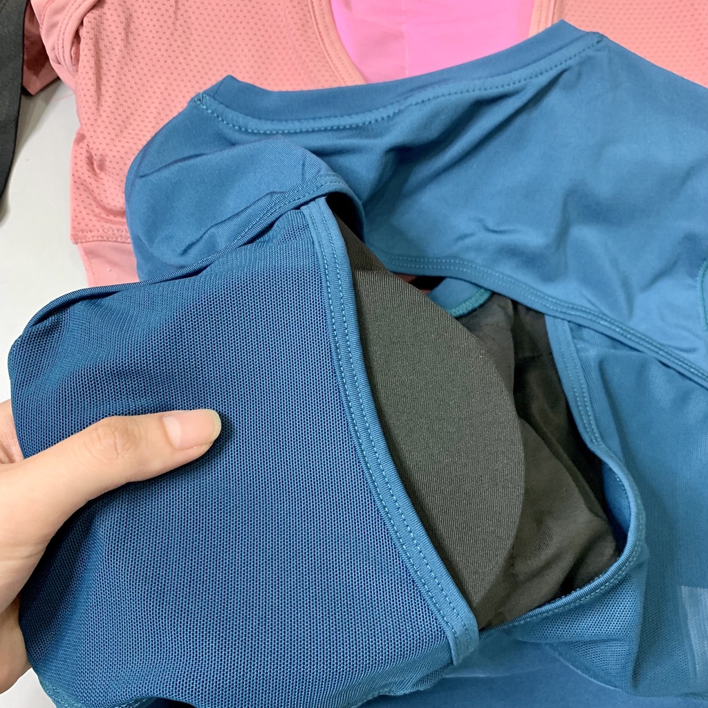 Áo Croptop Thể Thao Nữ Hở Lưng Có Kèm Mút Đai Bo Siết Eo Tập Gym Yoga Vải Thun Lạnh