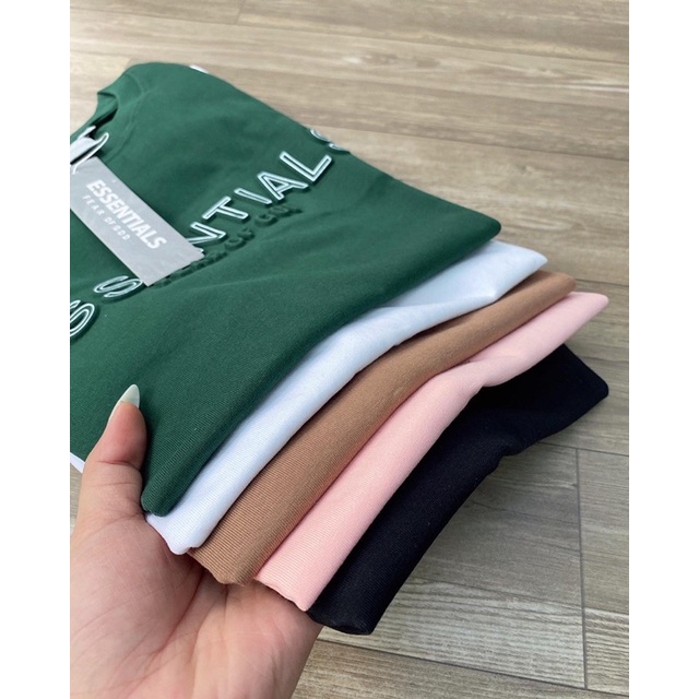 Áo thun Essentials in dập nổi siêu sang