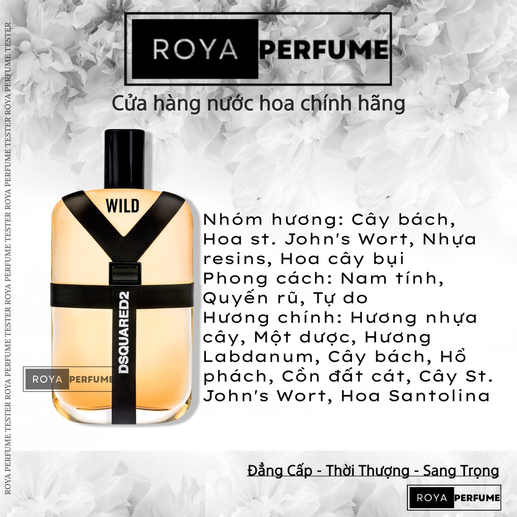 -𝑹𝑶𝑱𝑨- Nước Hoa Dsquared2 Wild -𝑹𝑶𝑱𝑨-