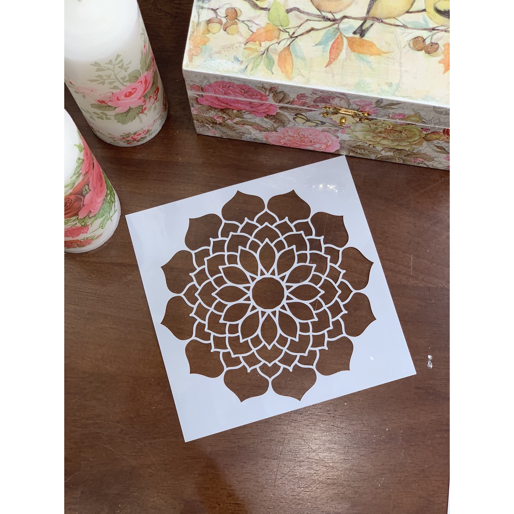 Khuôn in hình vẽ hoạ tiết vintage