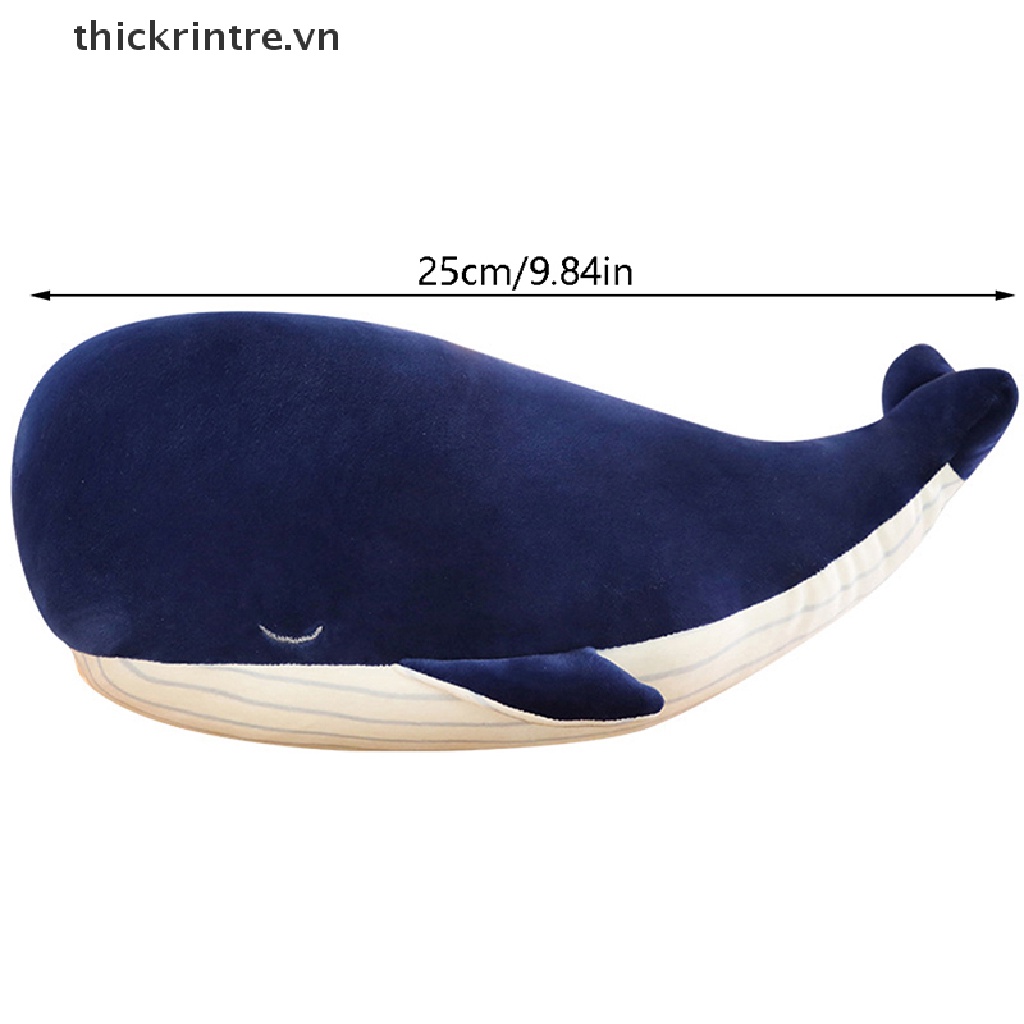 Thú Nhồi Bông Hình Cá Voi Xanh Đáng Yêu Cho Bé