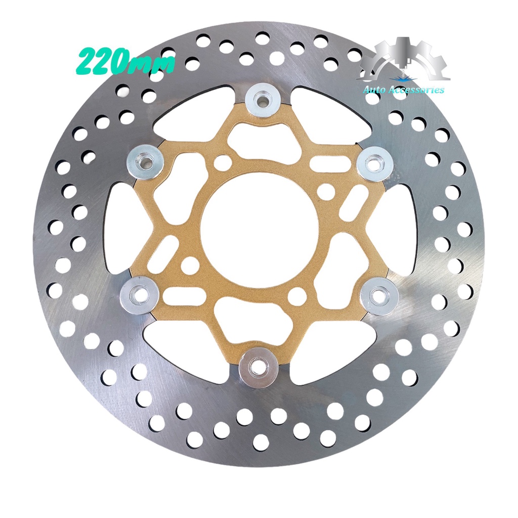👉 ĐĨA THẮNG TRƯỚC YAZ 4 lỗ size 220mm - gắn thông dụng cho Tất cả các dòng xe máy