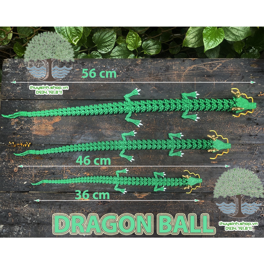 Mô Hình Rồng Xanh Dragon Ball vẽ thủ công in 3D