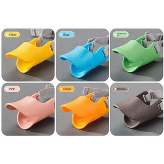 Rọ mõm mỏ vịt cho chó 3 size (màu ngẫu nhiên)