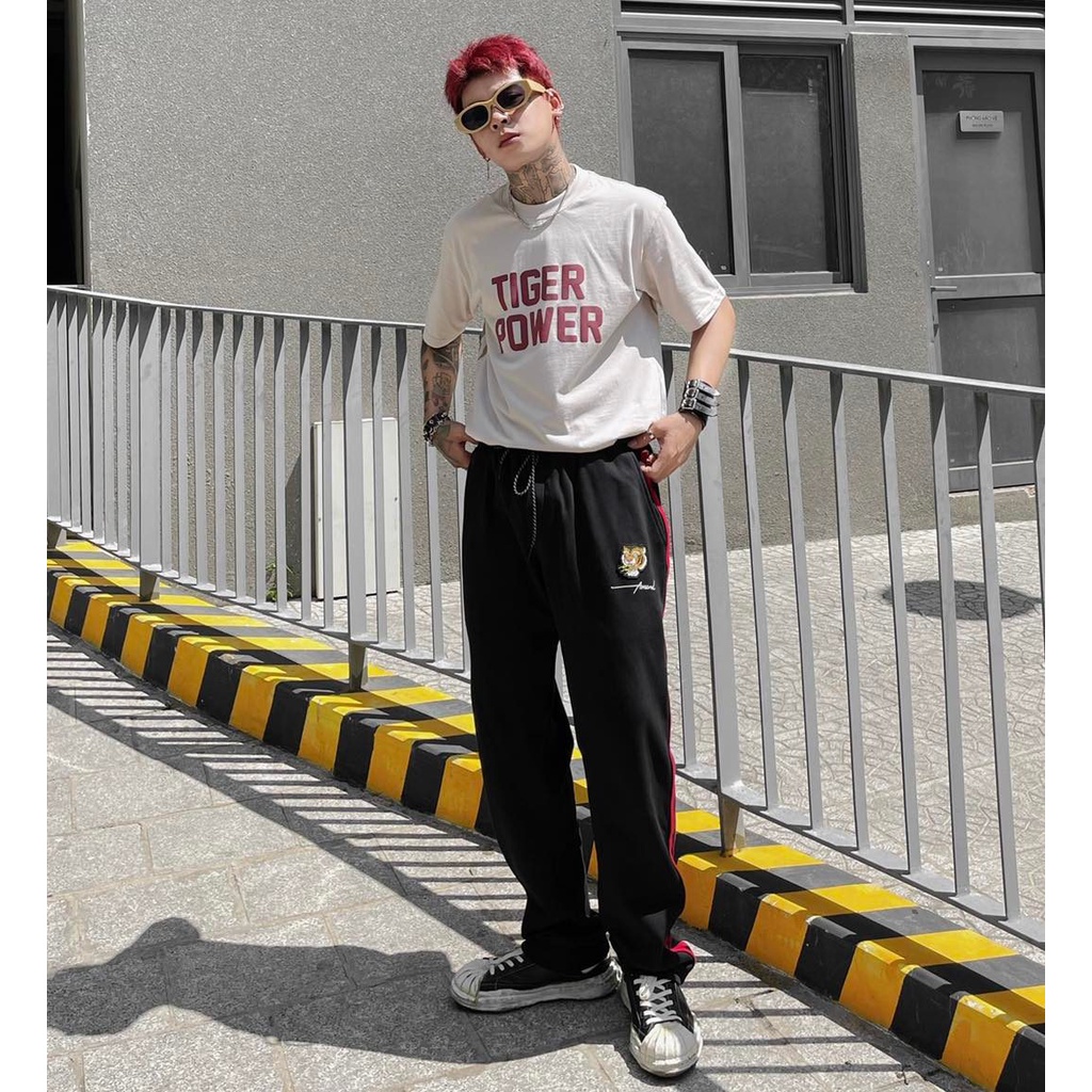 Quần Amand Tiger Patch Pant - Black