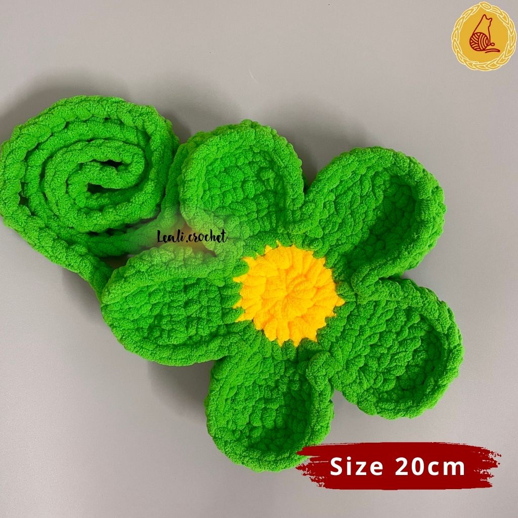 Túi len hoa Handmade cho bé, Bloom Flower Bag, Daisy len hình bông cúc