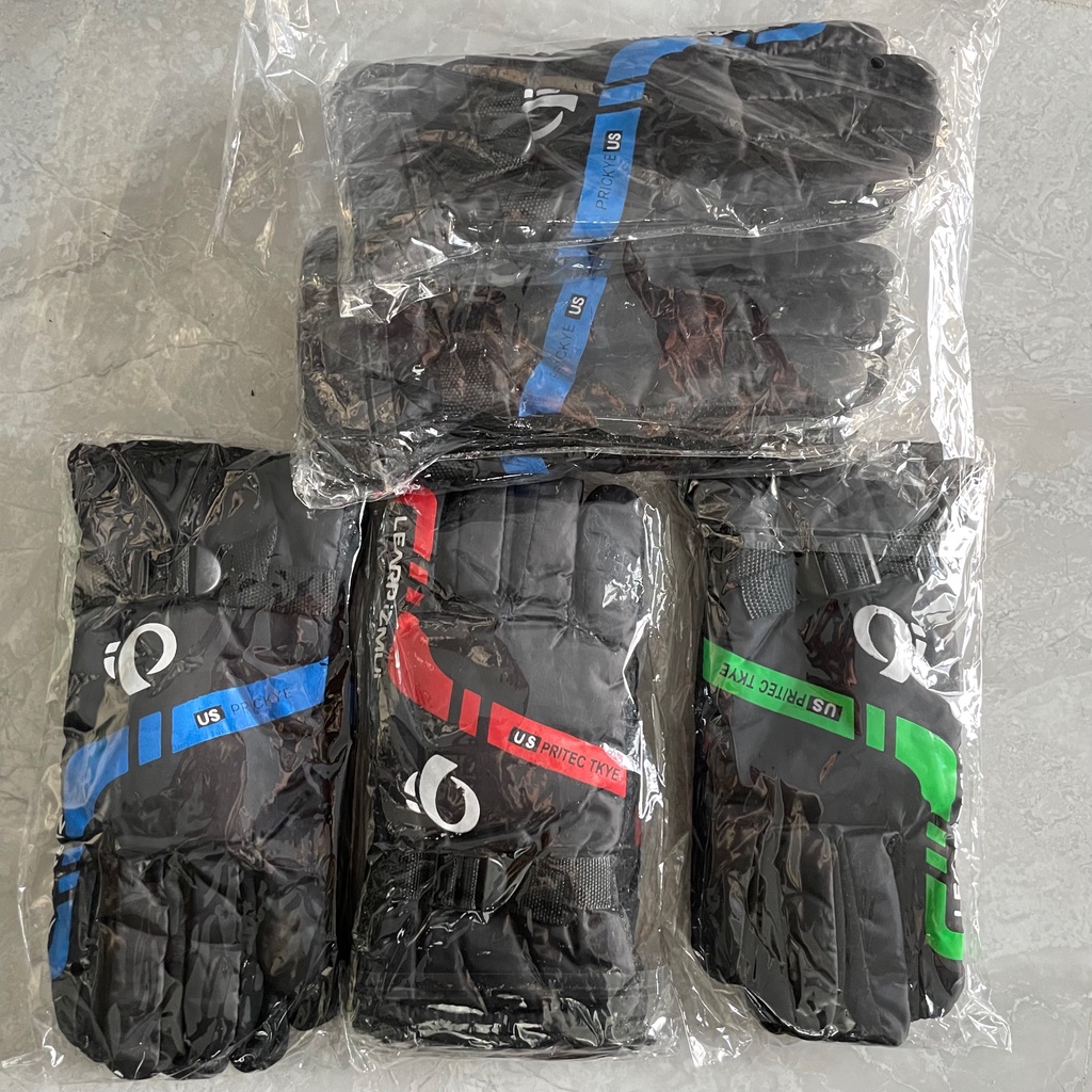 Găng tay lót lông nam mùa đông, chất liệu cotton canvas lót lông, chống đi mưa gió rét 3 màu sắc