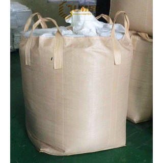 Bao jumbo PP miệng mở, đáy bằng Gumbo trọng lượng 1000kg chính hãng