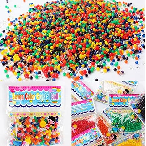 Bộ 5 Quả Bóng gel Nhiều Màu Sắc Dùng Để Tăng Trưởng Trong Nước / Màu Sắc
