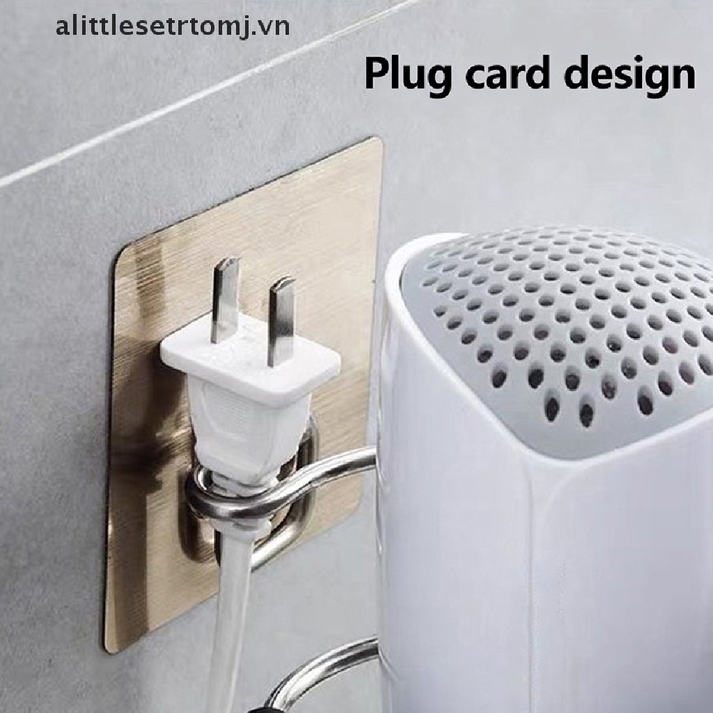 Giá Treo Máy Sấy Tóc Bằng Thép Không Gỉ Tiện Dụng