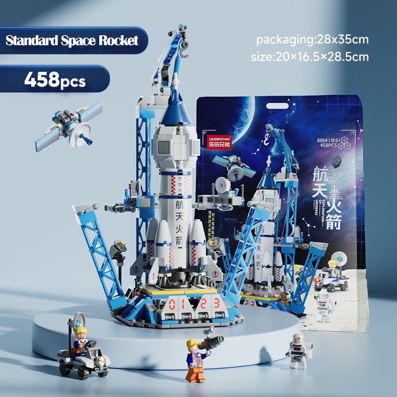 Bộ Đồ Chơi Lego Xếp Hình Tên Lửa / Tàu Không Gian / Tàu Vũ Trụ
