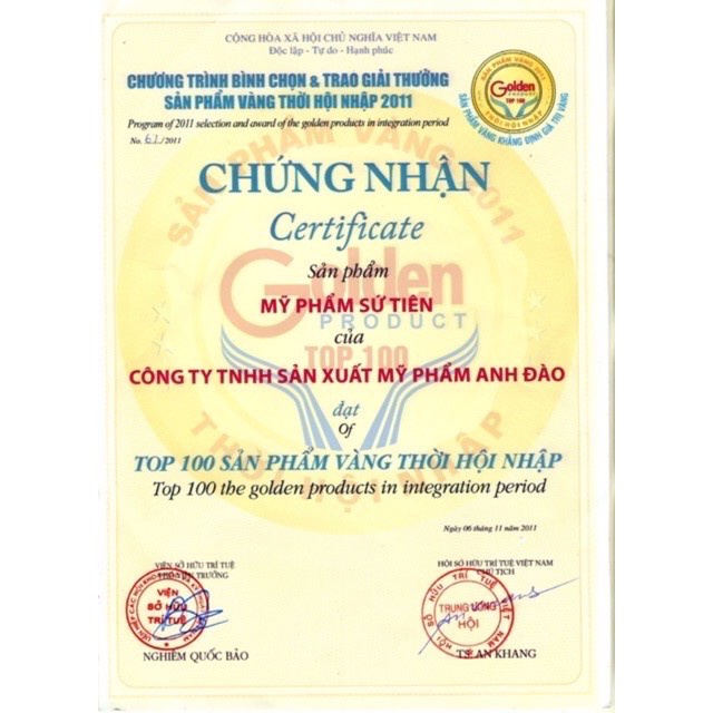 Kem Sứ Tiên Dưỡng Trắng Da Whitening Cream