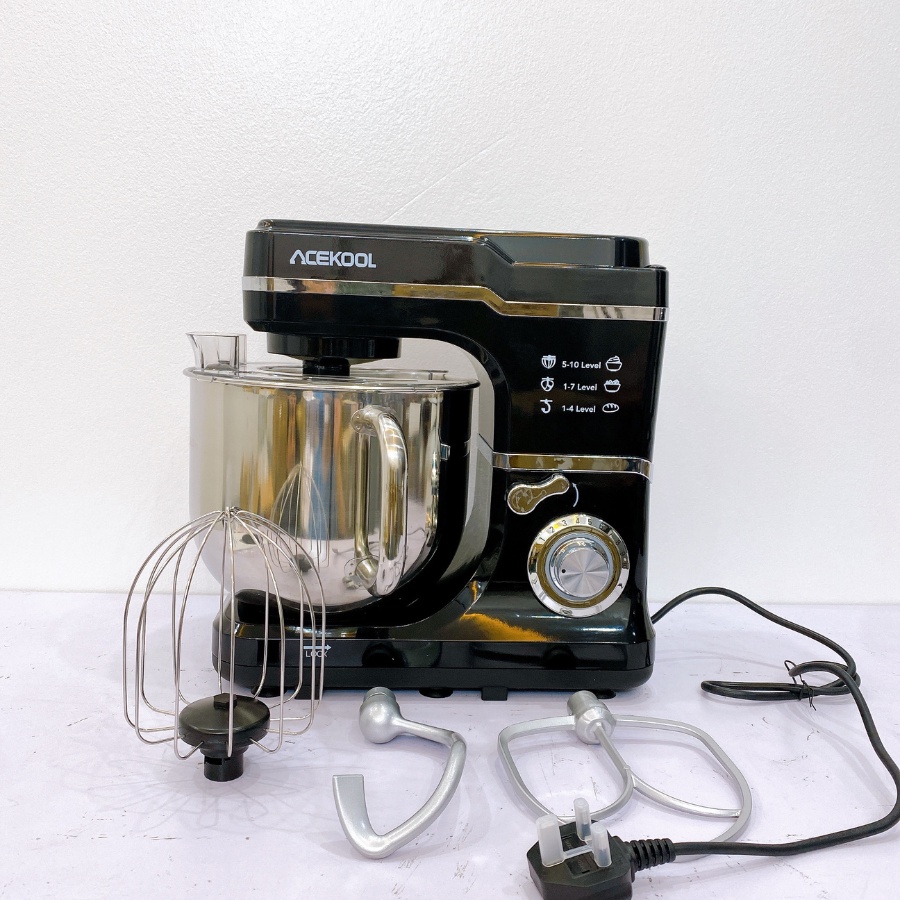 Máy nhào bột Acekool 7L 1400W - Tiêu chuẩn Châu Âu - Hàng xuất Châu Âu - BH 1 năm