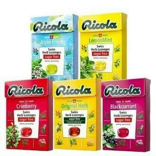 Kẹo ngậm thảo mộc ricola hộp 40g