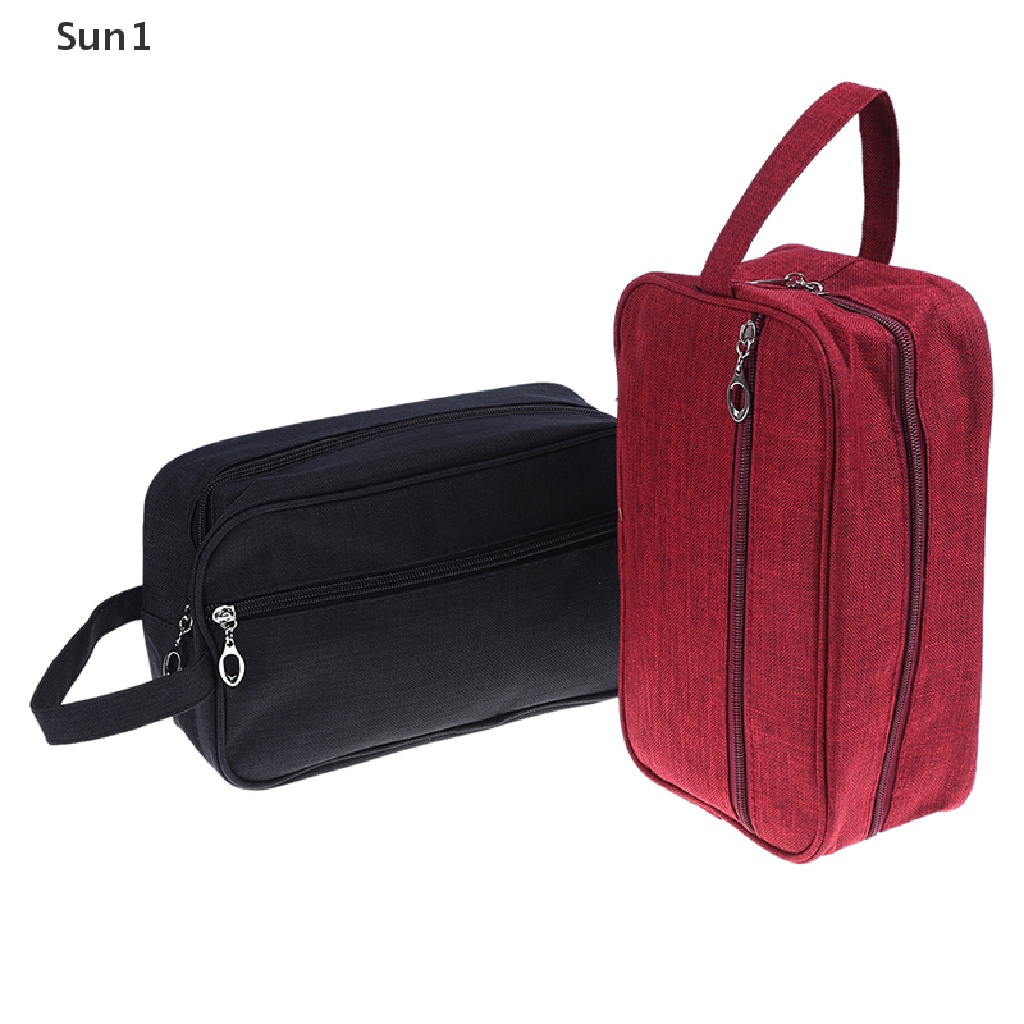 Túi Đựng Mỹ Phẩm Sun1 &gt; Bằng Vải Canvas Chống Nước Cho Nam Và Nữ