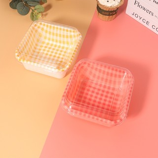 Hộp nhựa pet có nắp đựng bánh