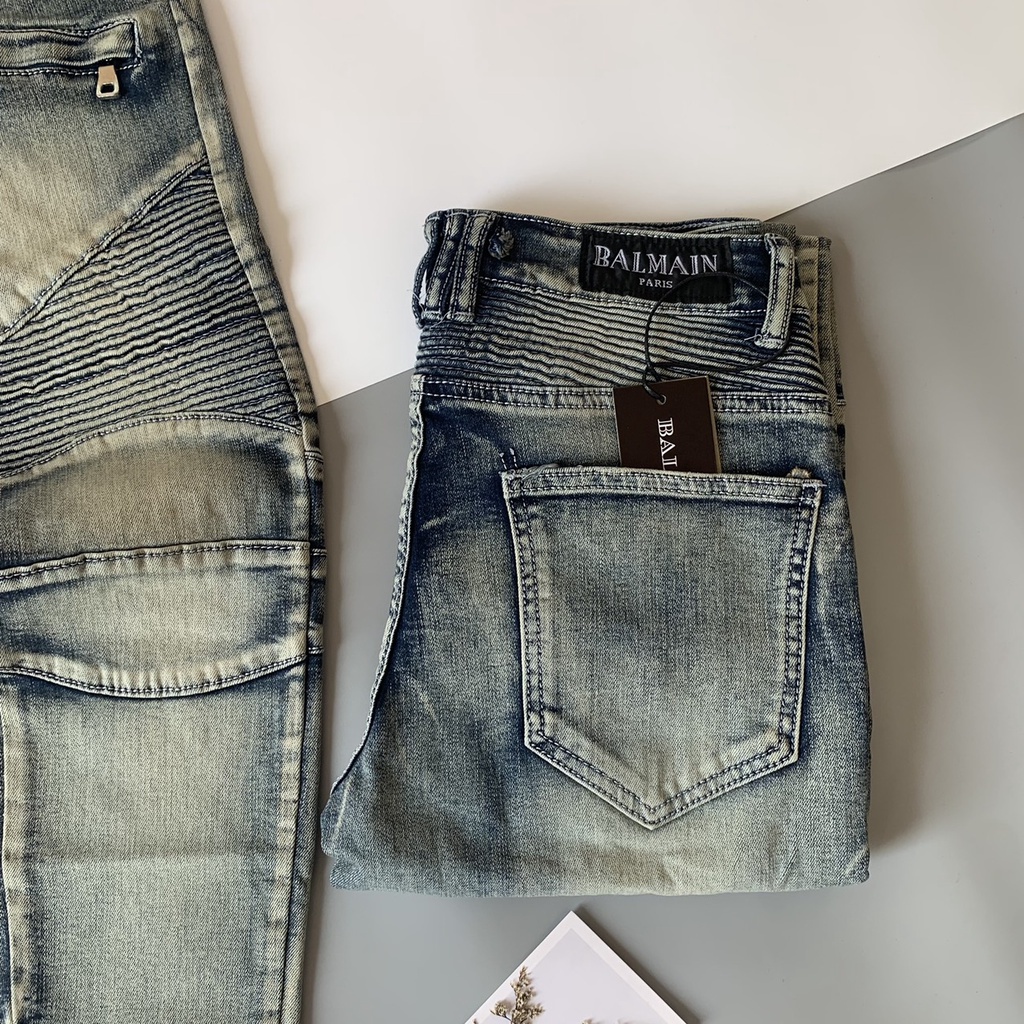 [Video] Quần Jean Nam Ống Khoá Phối Vải Nhăn Cực Sang | BigBuy360 - bigbuy360.vn