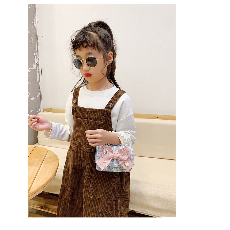 Túi Đeo Chéo Mini bé gái, Túi Xách Tay Cho Bé Gái Chất Dạ Cao Cấp, Túi Diện Tết, Túi Đựng Lì Xì