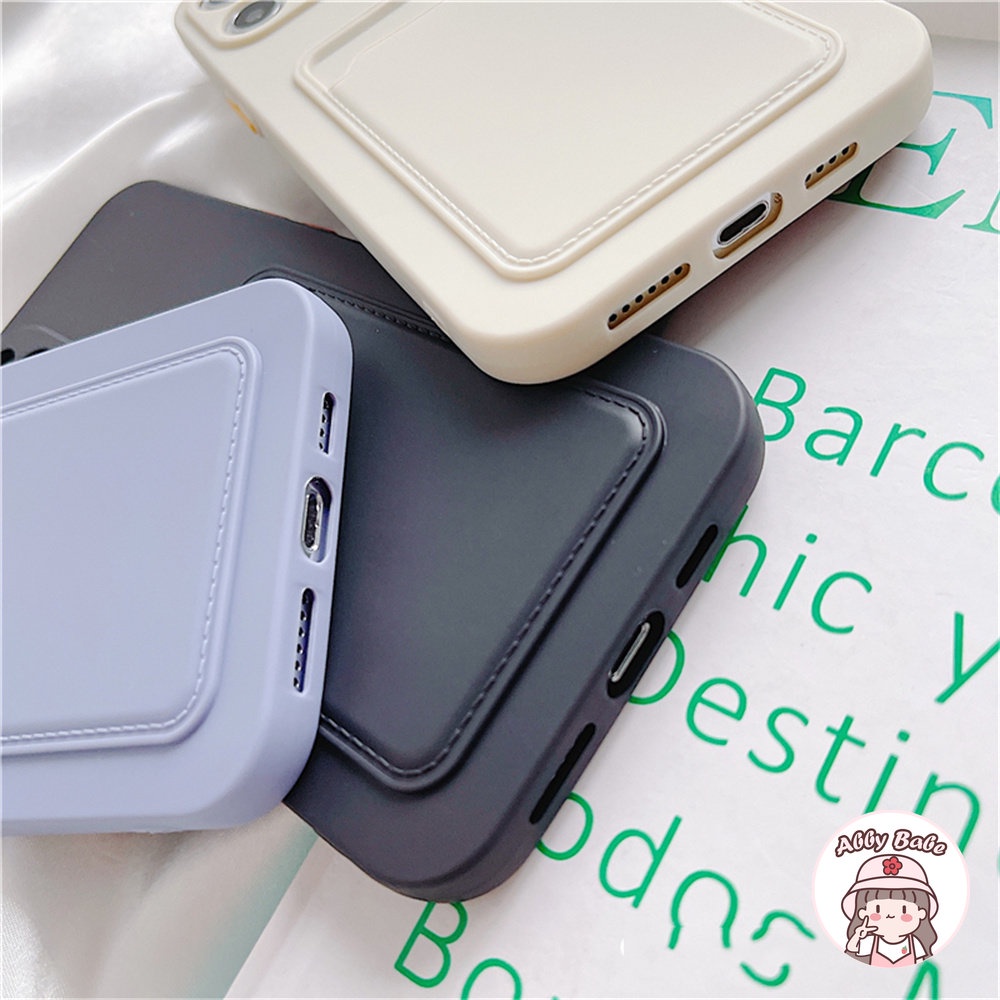 Ốp Điện Thoại TPU Mềm Chống Sốc Dạng Ví Đựng Thẻ Cho IPhone 14 Pro Max 11 7Plus 13 12 11 Pro Max X XS XR