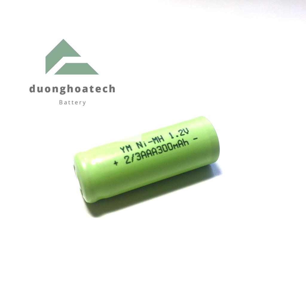 Pin Sạc 2/3AAA Ni-MH 1.2V 300mAh