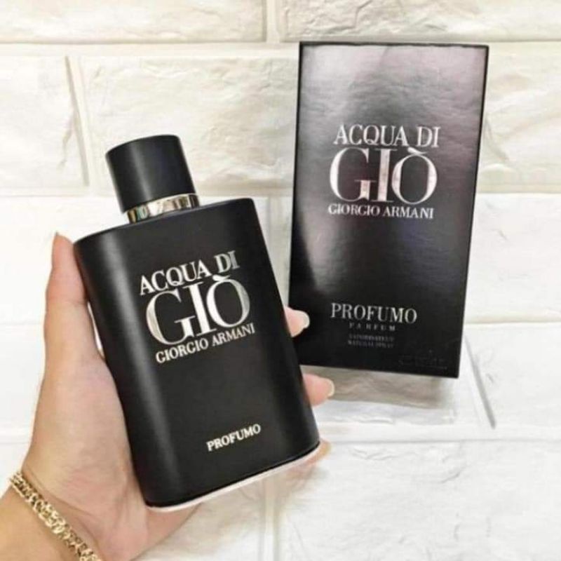 CAM KẾT CHÍNH HÃNG hoàn 500%.10ml Nước Hoa Nam AcQua Di Gio Đen lịch lãm đàn ông