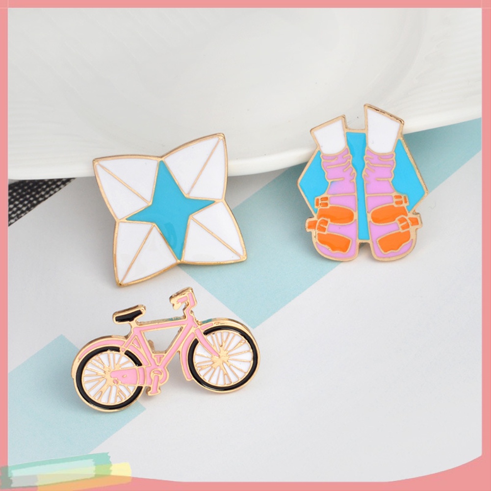 Ghim Cài Áo Hình Bình Nước Nhiều Màu Sắc Xinh Xắn Cho Nữ