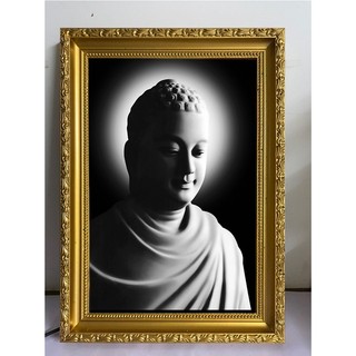 Tranh phật giáo đèn led hiện đại trang trí phòng thờ, tranh led 3D siêu mỏng nhiều mẫu hình phật quan âm cao cấp