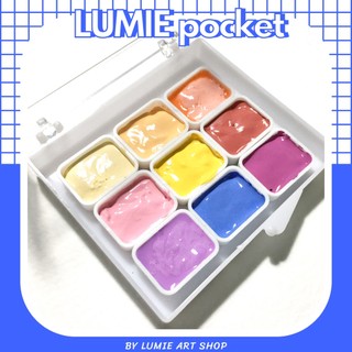 Pocket Màu Nước Mix 0.5ml Tone Pastel [Lumie.art.mix]