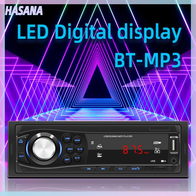 Đầu Đĩa Nghe Nhạc MP3 / Radio AUX TF 12V SWM-1028 1 DIN Cho Xe Hơi