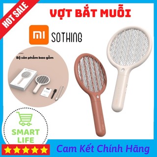 Vợt muỗi xiaomi sothing swatter vợt bắt muỗi cầm tay tích hợp đèn led thu hút muỗi cổng sạc usb tiện lợi