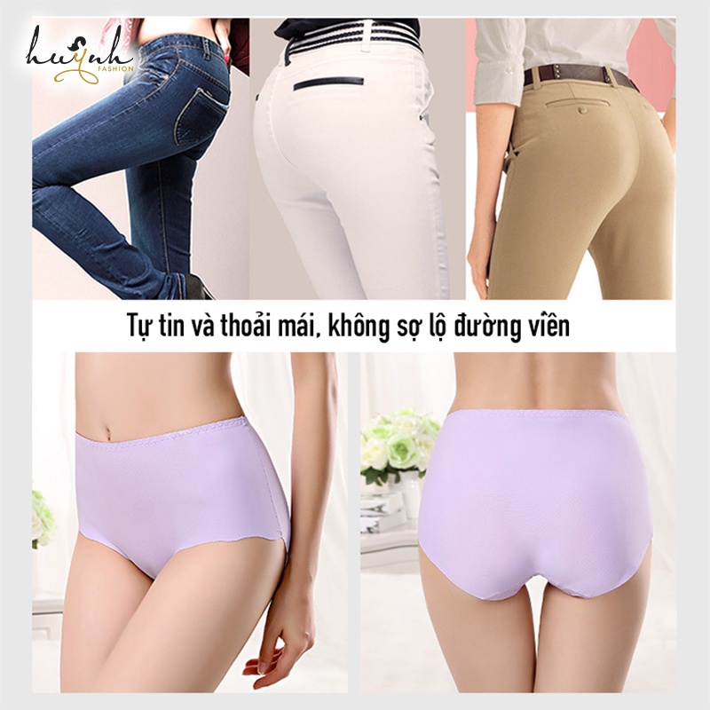 Quần Lót Nữ Đúc Su Cạp Cao Không Đường Viền Sexy Tôn Dáng - C42