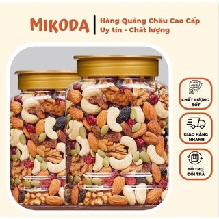 HỘP 500G NGŨ CỐC 7 LOẠI HẠT KHÔNG YẾN MẠCH GIẢM CÂN, ĂN KIÊNG, ĂN VẶT HA01