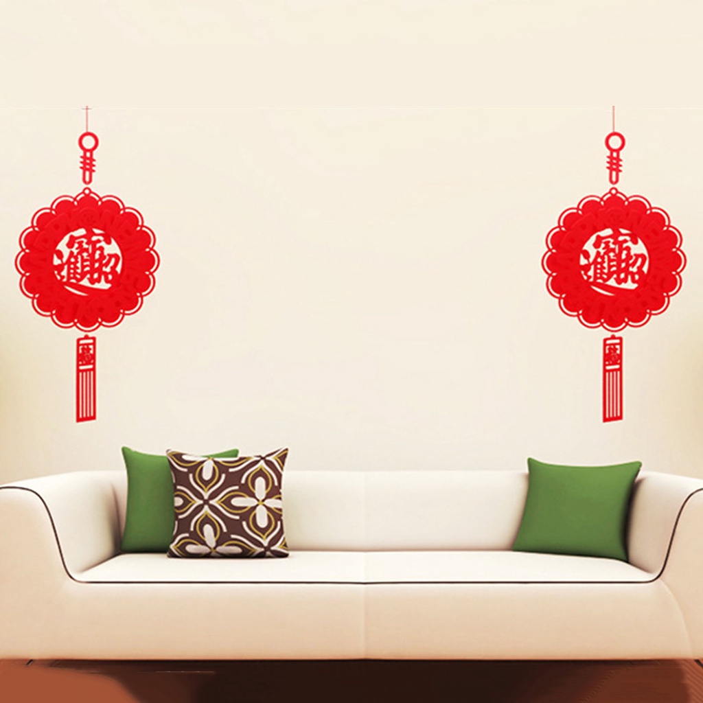 Phụ Kiện Treo Trang Trí Nhà Cửa Hình Nhân Vật Fu 3D Mừng Năm Mới