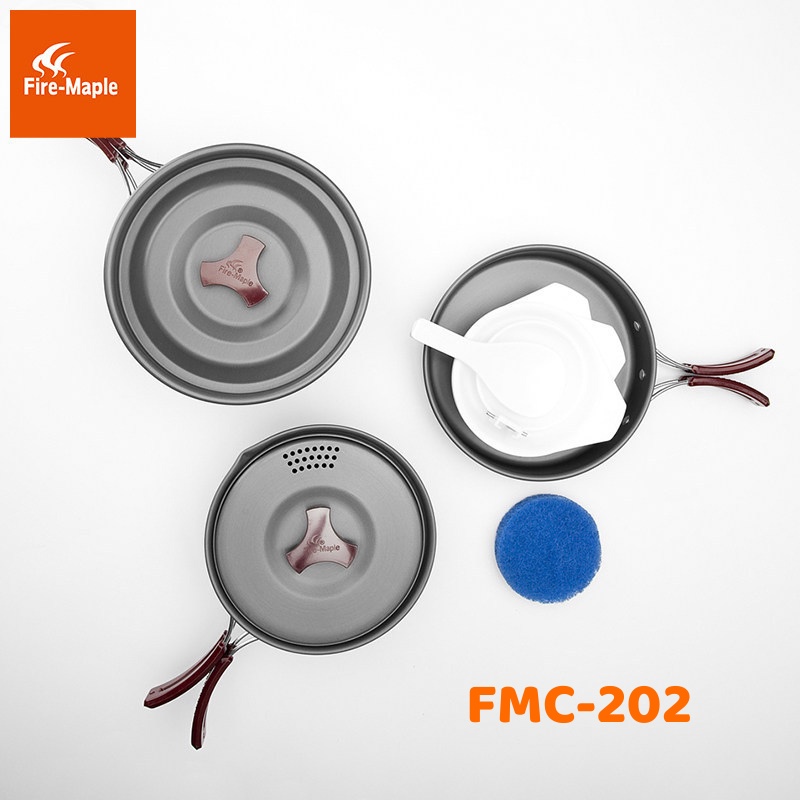 BỘ NỒI DÃ NGOẠI CHO 2-3 NGƯỜI NATUREHIKE NH15T203-G