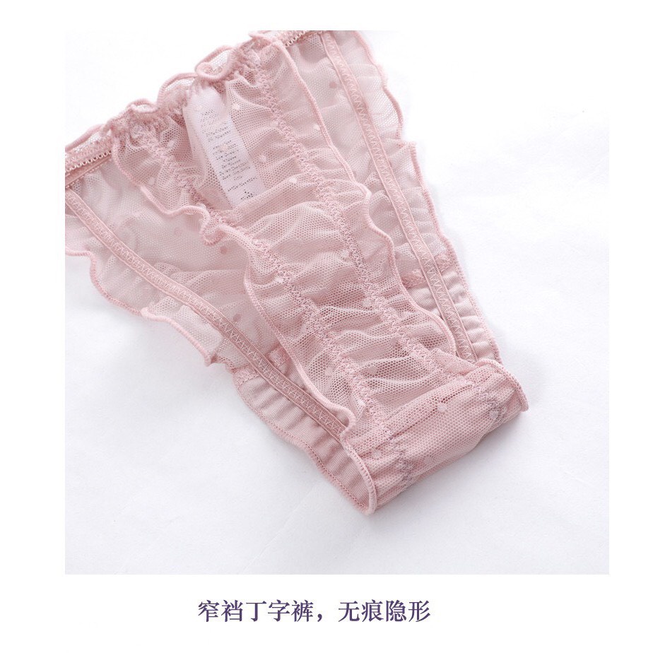 Quần Lót Nữ Ren lọt khe thiết kế dây hai mảnh điệu đà sexy quyến rũ Lynabikini MÃ T055
