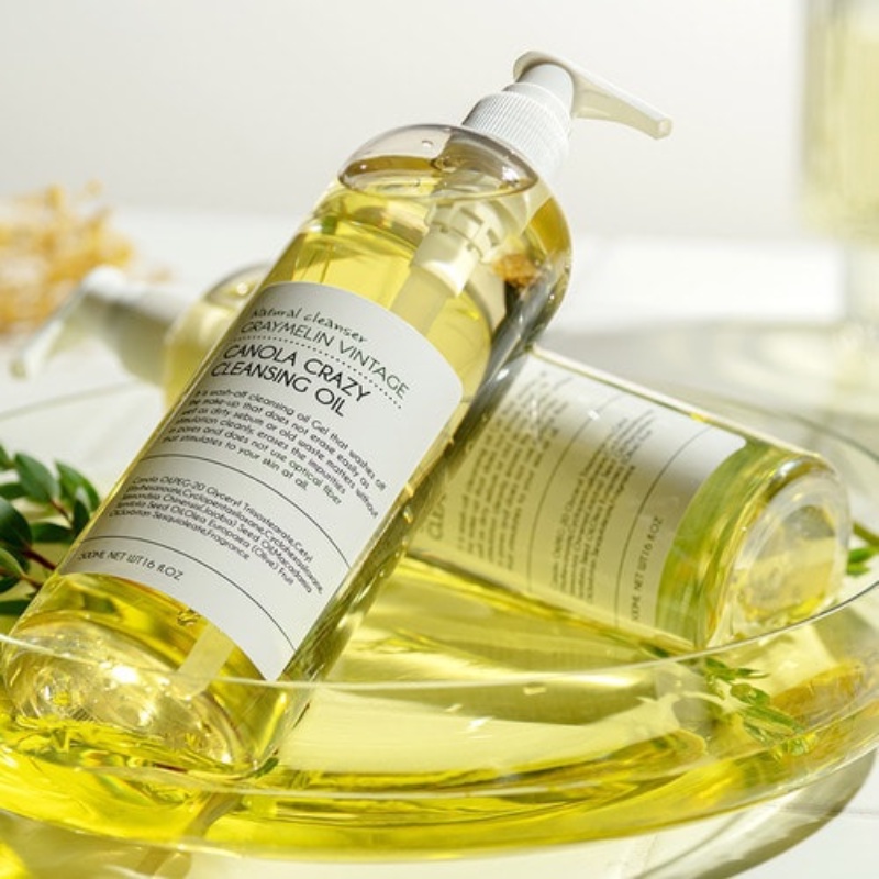Dầu tẩy trang hoa cải Graymelin Canola Crazy Cleansing Oil 300ml/500ml làm sạch da và tẩy trang hiệu quả