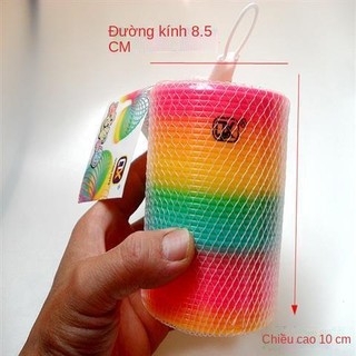 Đồ chơi Lò xo cầu vồng SIZE LỚN ( 9x9x8.7cm)