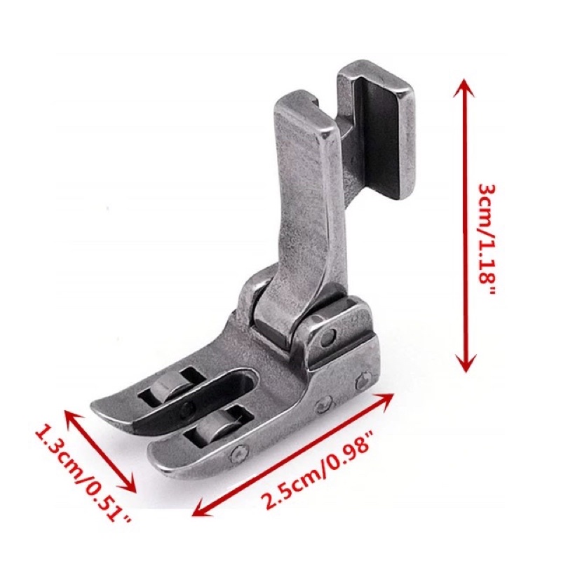 Chân vịt bánh xe 1 kim may chống nhăn SPK3