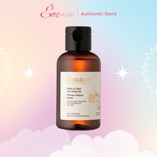 Cocoon nước bí đao cân bằng da giảm dầu mụn winter melon toner