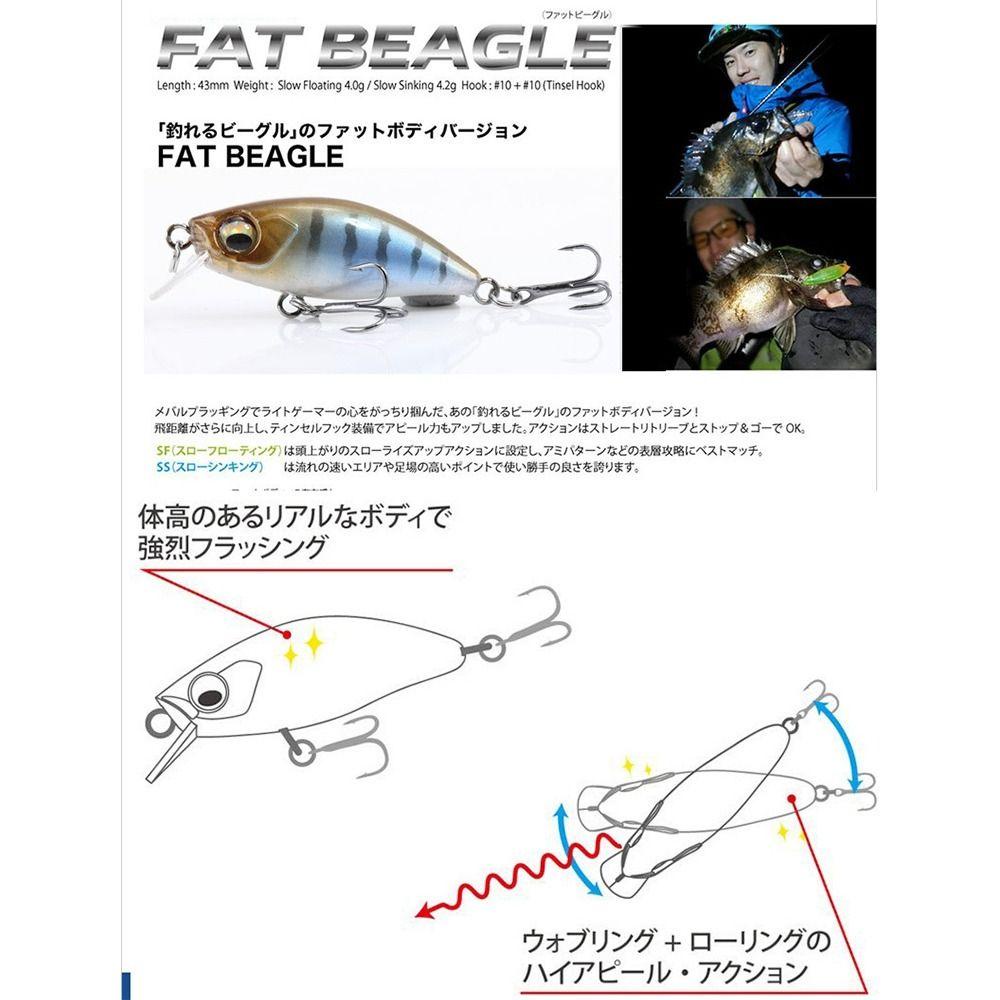 MAYSHOW 2 cái chìm :innow : aits 4,9g / 50mm :rankbaits :ackle :innow :ures