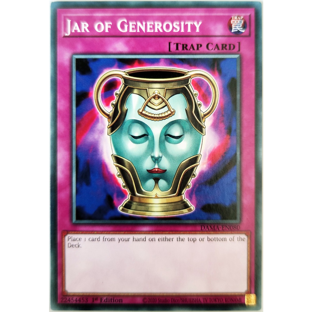 [Thẻ Yugioh] Jar of Generosity |EN| Common