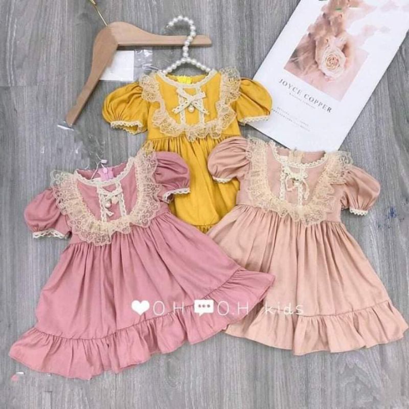 Váy cho bé hàng đẹp cho be 8-18kg