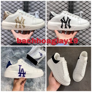 Combo giày MC queen, mc mlb nam, nữ dây trắng gót đen form chuẩn ôm chân giúp tăng chiều cao
