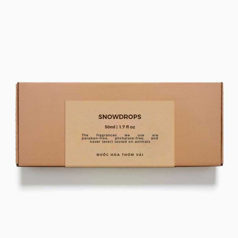 NƯỚC HOA VẢI & BODY SNOWDROPS | THE KRAFF VN