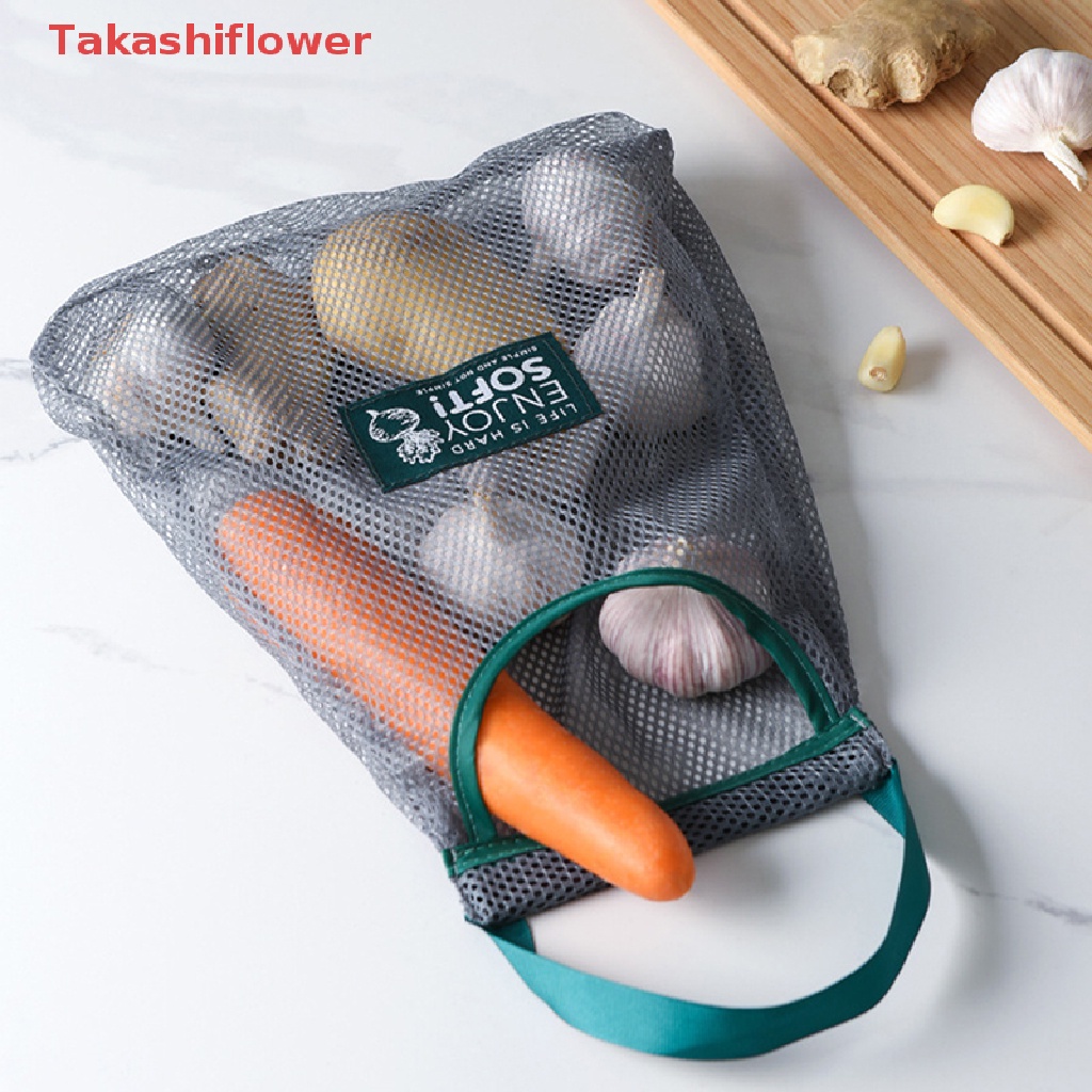 Túi Lưới Thân Thiện Với Môi Trường Đựng Rau Củ Quả Có Thể Tái Sử Dụng