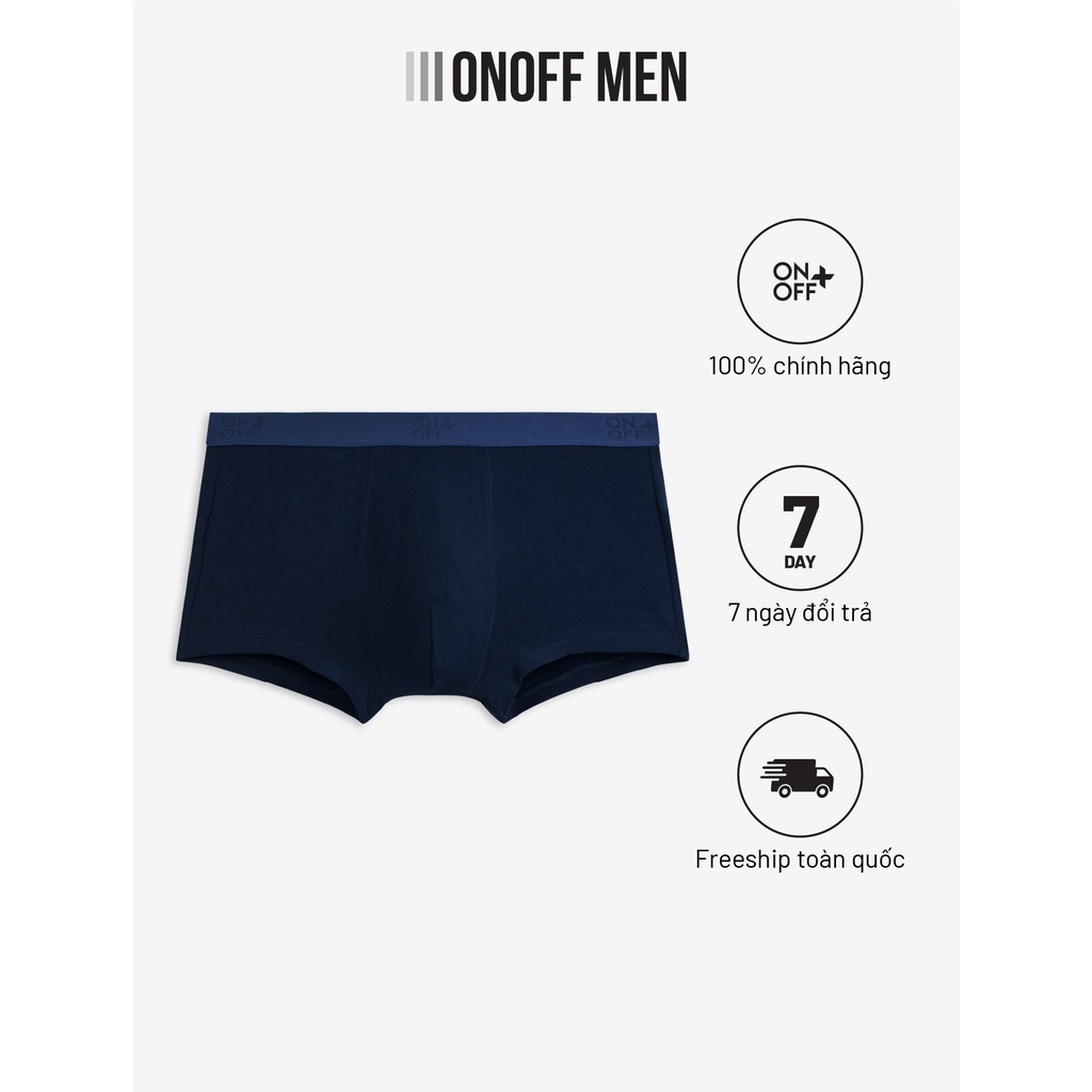 Quần lót nam Cotton USA dáng trunk kháng khuẩn - ONOFF H17BB18209