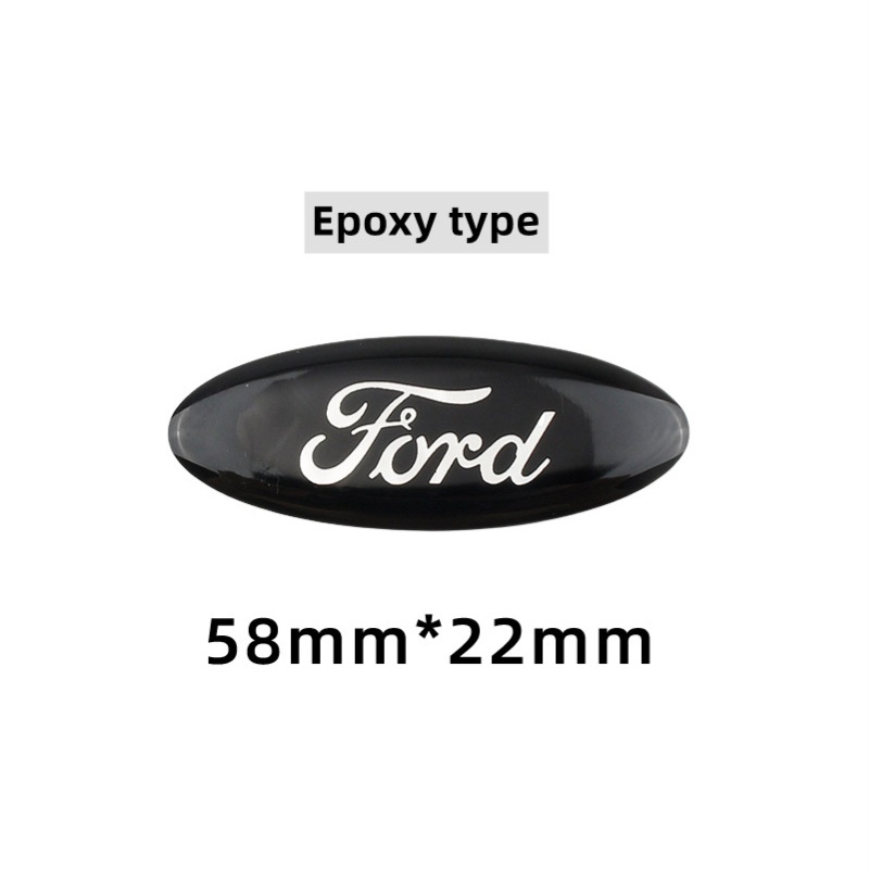 Miếng dán logo vô lăng xe FORD