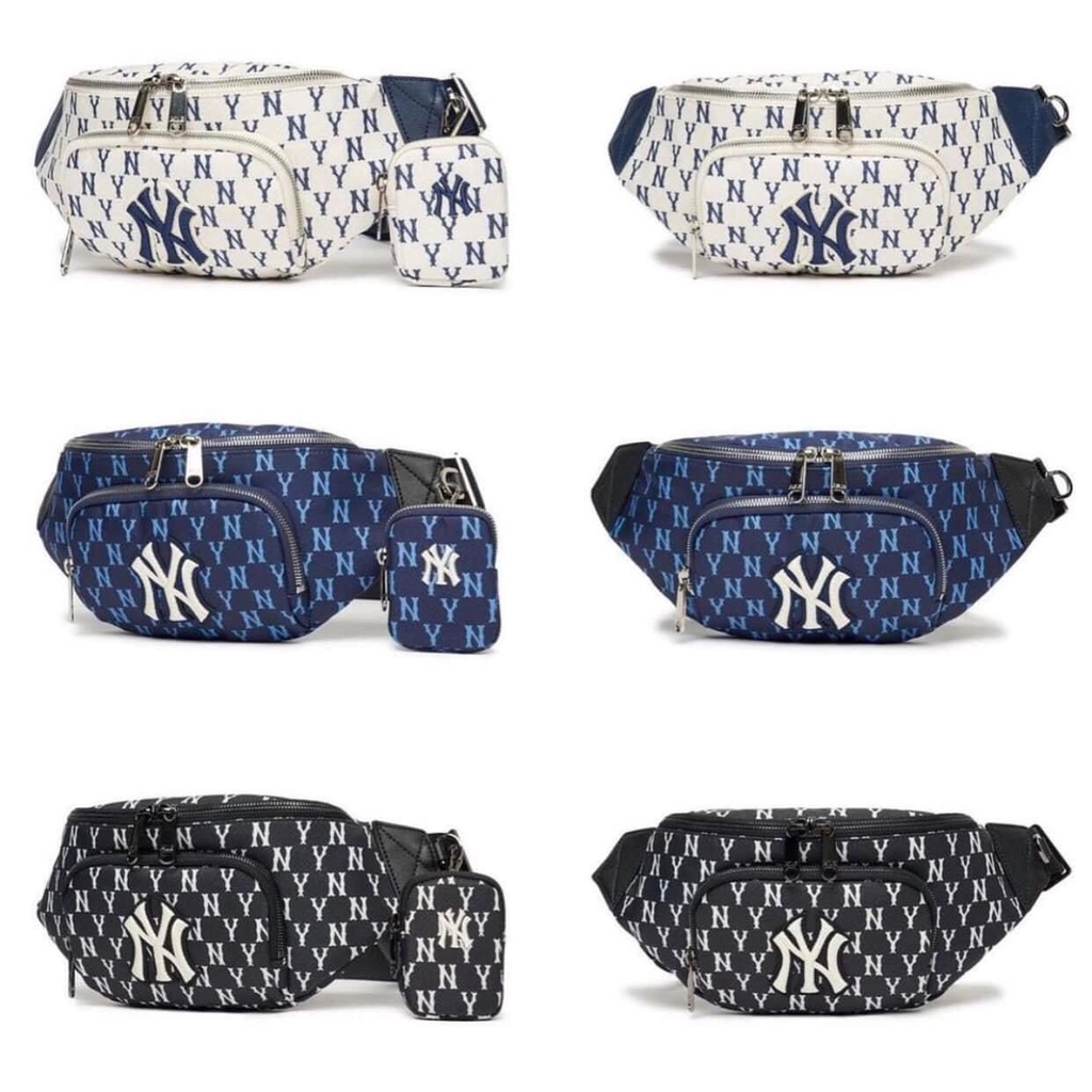 Túi Bao Tử MLB Monogram Hip Sack
