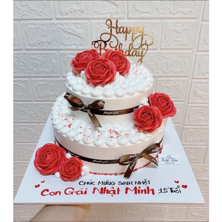 Bánh kết hoa siêu đẹp chỉ từ 150k