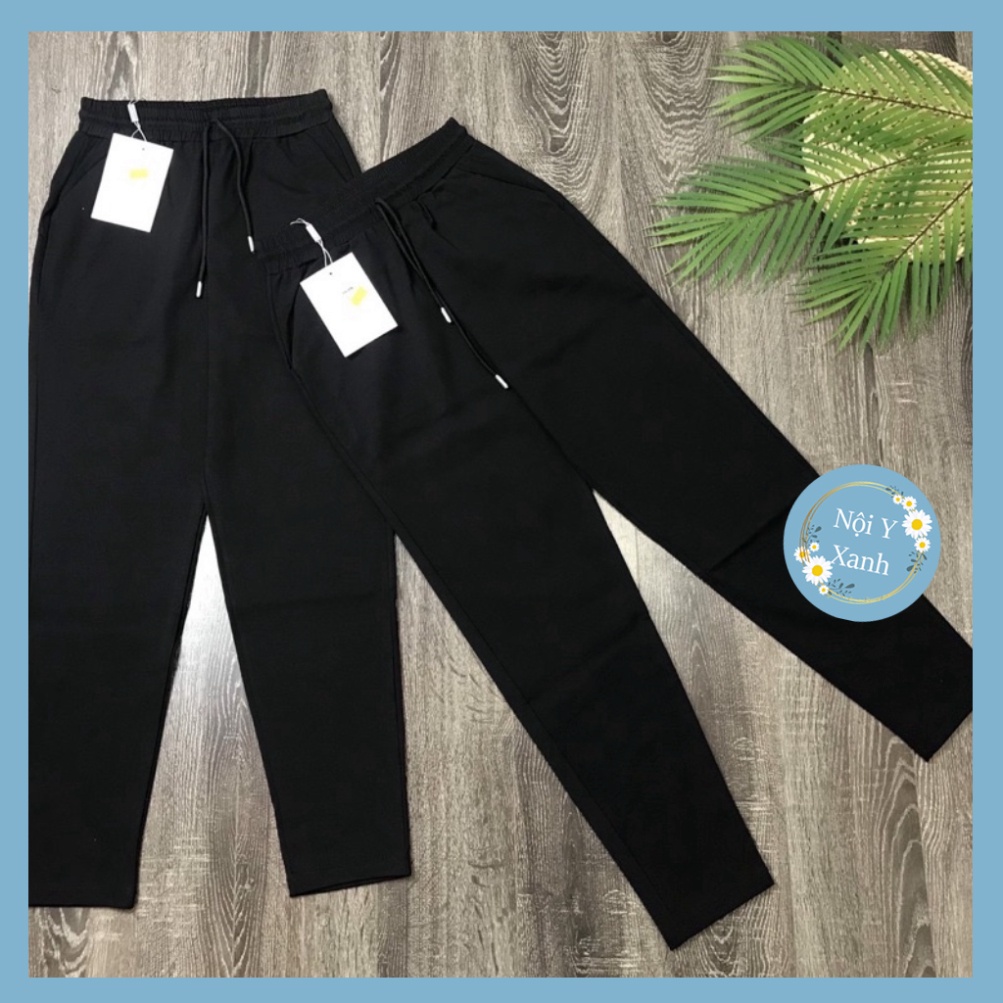 Quần Thể Thao Nữ VNXK Quần Umi Hàn Đen Trơn Thiết Kế Gân Mong Sau Tôn Dáng nội y xanh -  chất đẹp